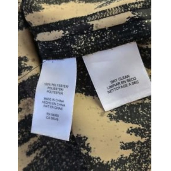 RACHEL Rachel Roy V-Neck Tunic Top Pockets Belted - Picture 5 of 6